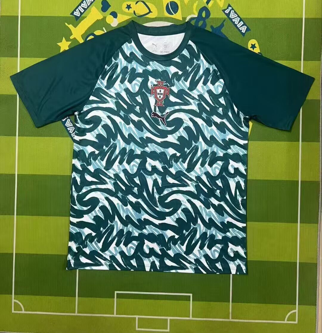 AAA Quality Portugal 26/27 Green/White Training Jersey